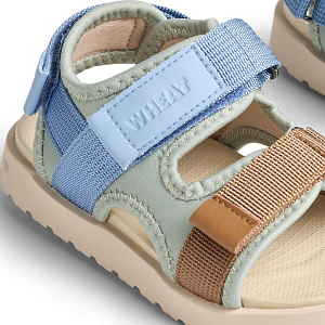 Сандалии Wheat "Mandy Green Pool", лазурная вода